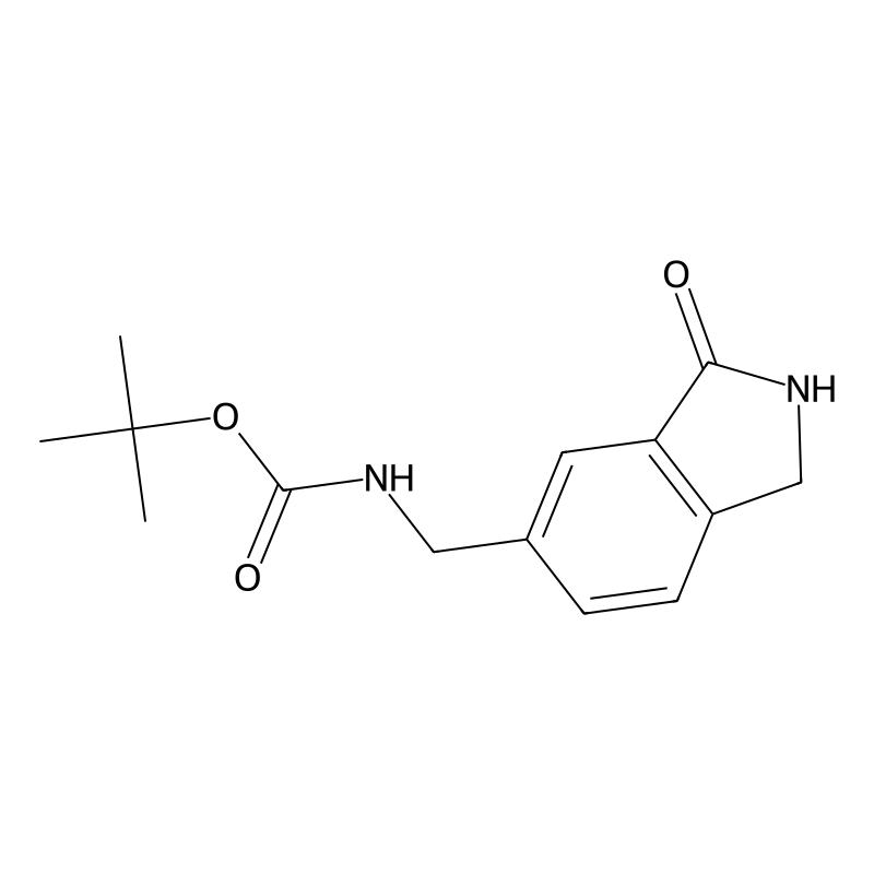 tert-Butyl ((3-oxoisoindolin-5-yl)methyl)carbamate