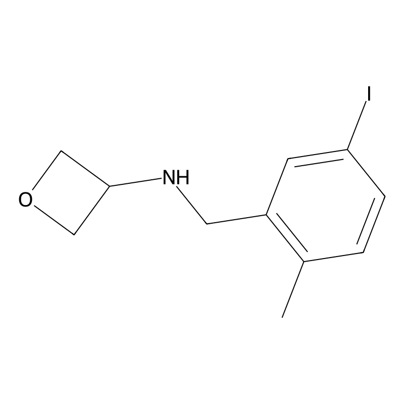N-(5-iodo-2-methylbenzyl)oxetan-3-amine