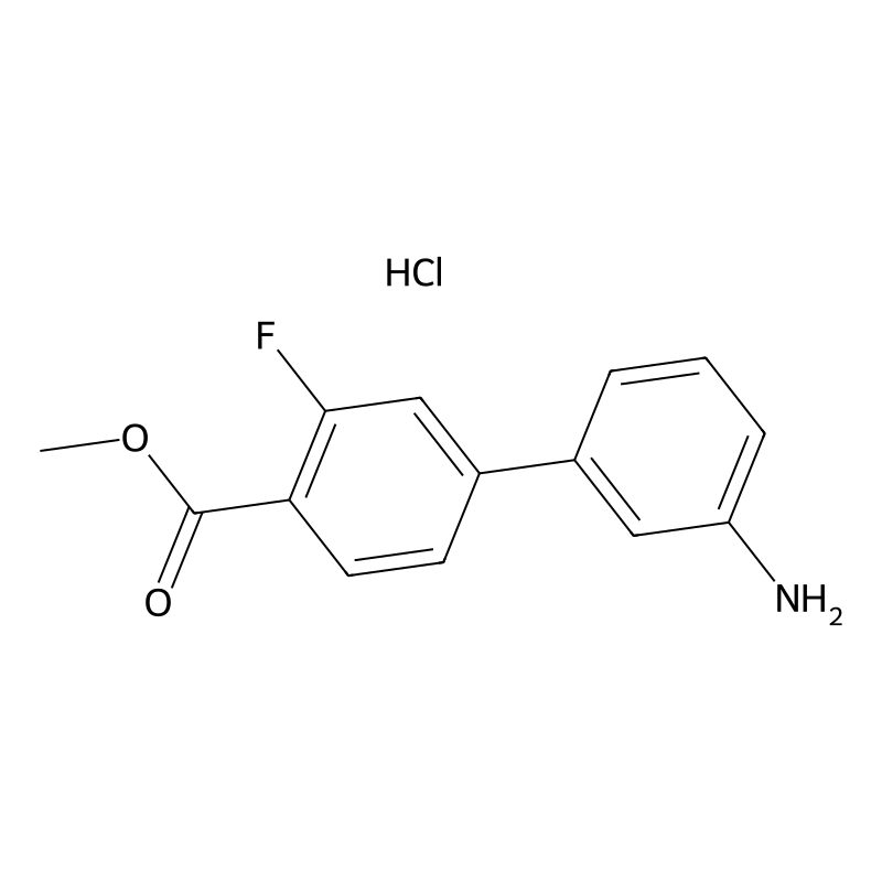 Methyl 3'-amino-3-fluoro-[1,1'-biphenyl]-4-carboxy...