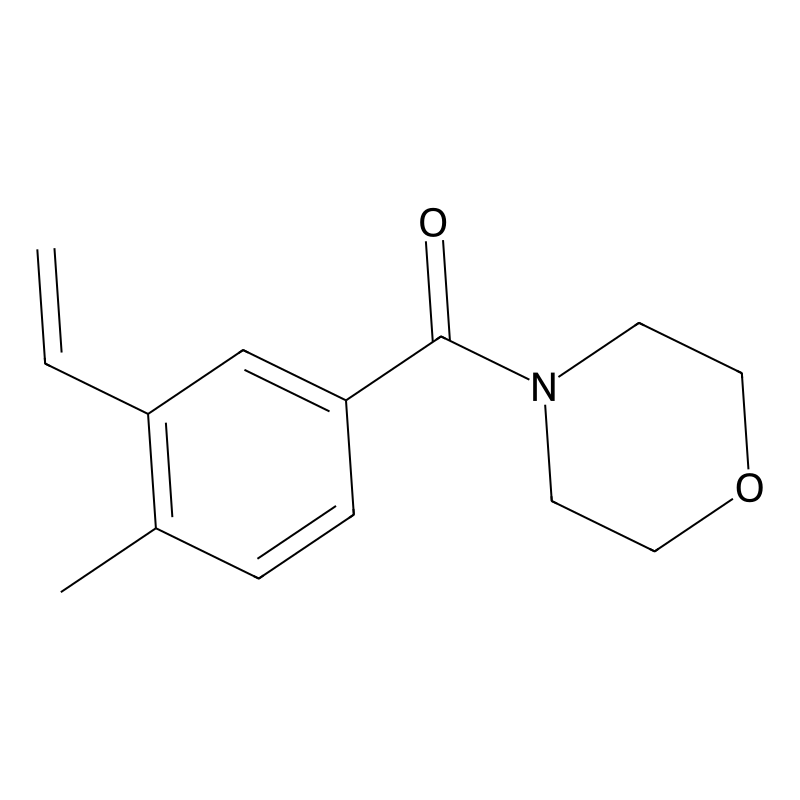 (4-Methyl-3-vinylphenyl)(morpholino)methanone