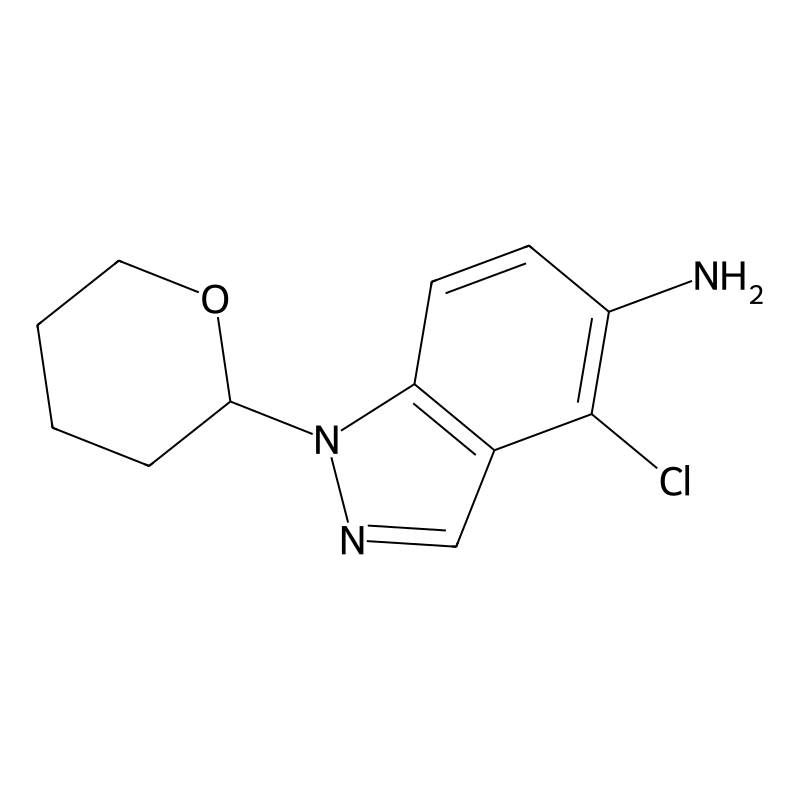 4-Chloro-1-(tetrahydro-2H-pyran-2-YL)-1H-indazol-5...
