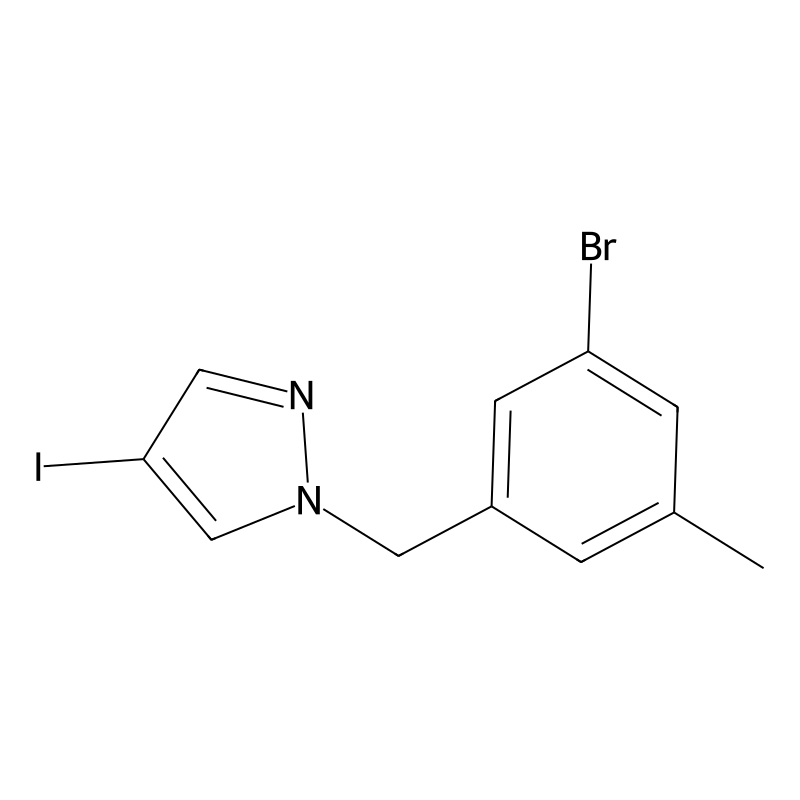 1-(3-Bromo-5-methylbenzyl)-4-iodo-1H-pyrazole