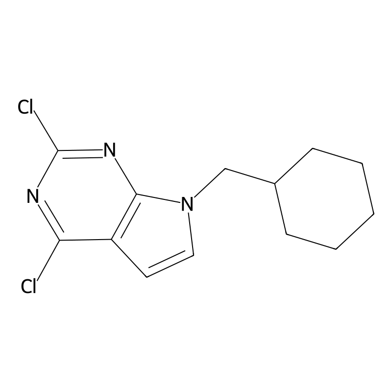2,4-Dichloro-7-cyclohexylmethyl-7H-pyrrolo[2,3-d]p...