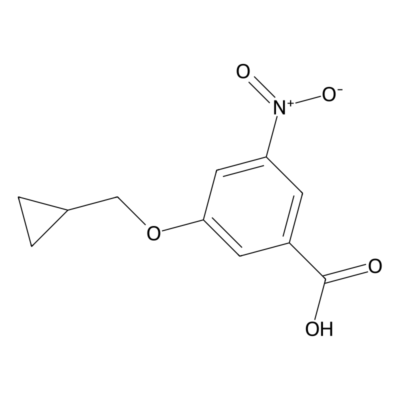 3-(Cyclopropylmethoxy)-5-nitrobenzoic acid