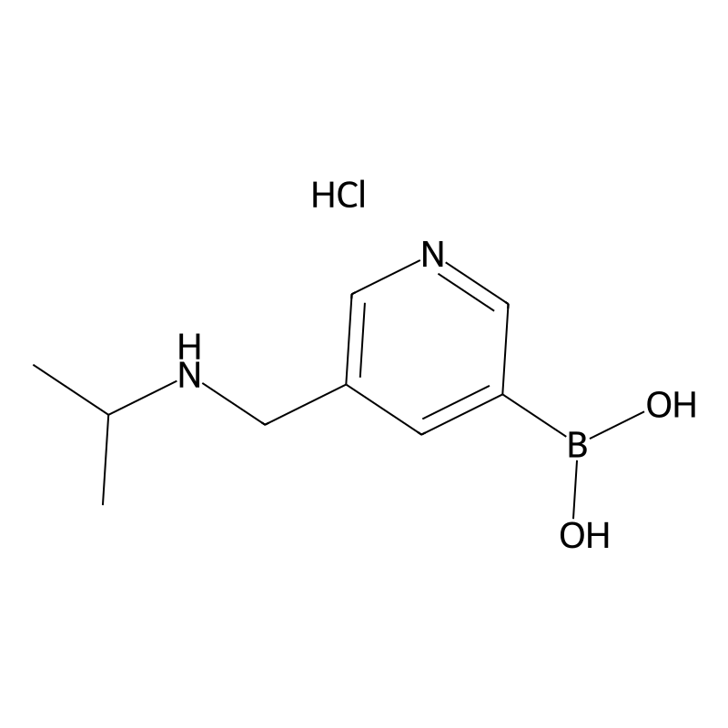 5-((Isopropylamino)methyl)pyridin-3-ylboronic acid...