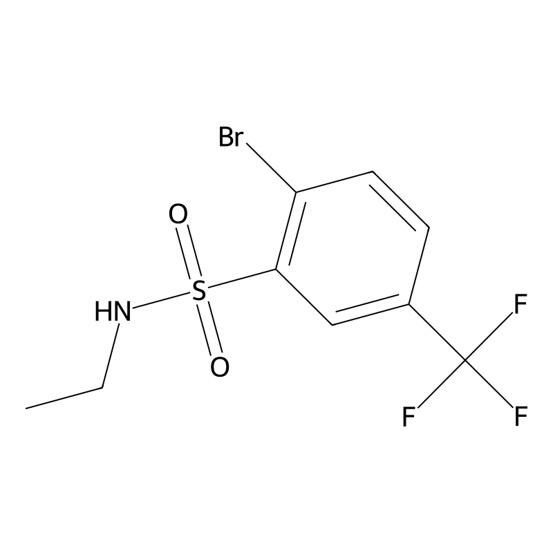 2-Bromo-N-ethyl-5-(trifluoromethyl)benzenesulfonam...