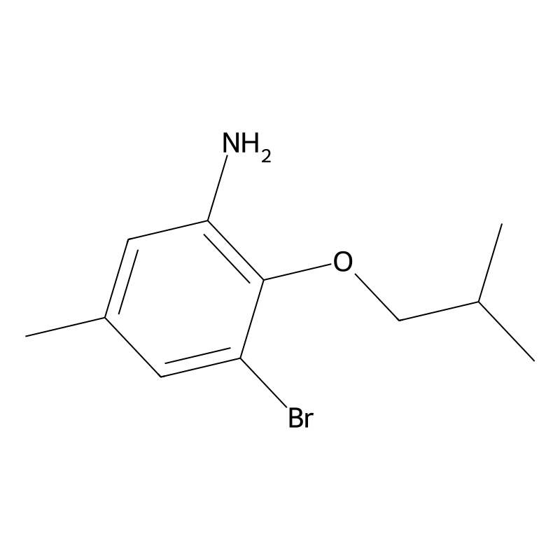 3-Bromo-2-isobutoxy-5-methylaniline
