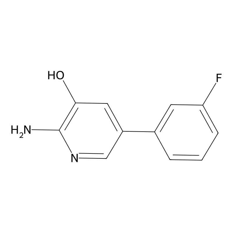 2-Amino-5-(3-fluorophenyl)pyridin-3-ol