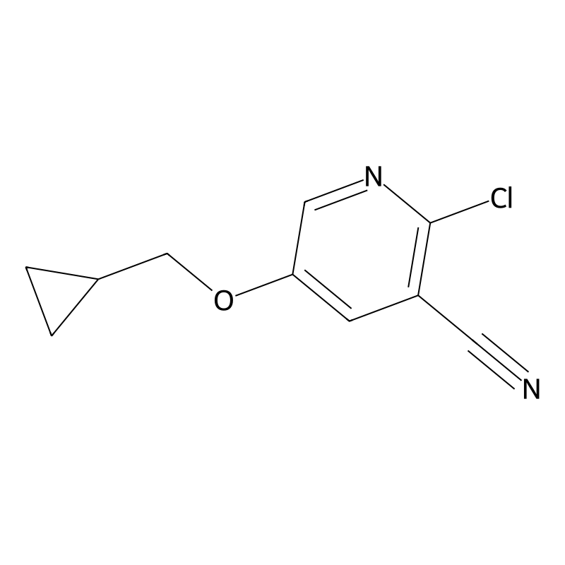 2-Chloro-5-(cyclopropylmethoxy)nicotinonitrile