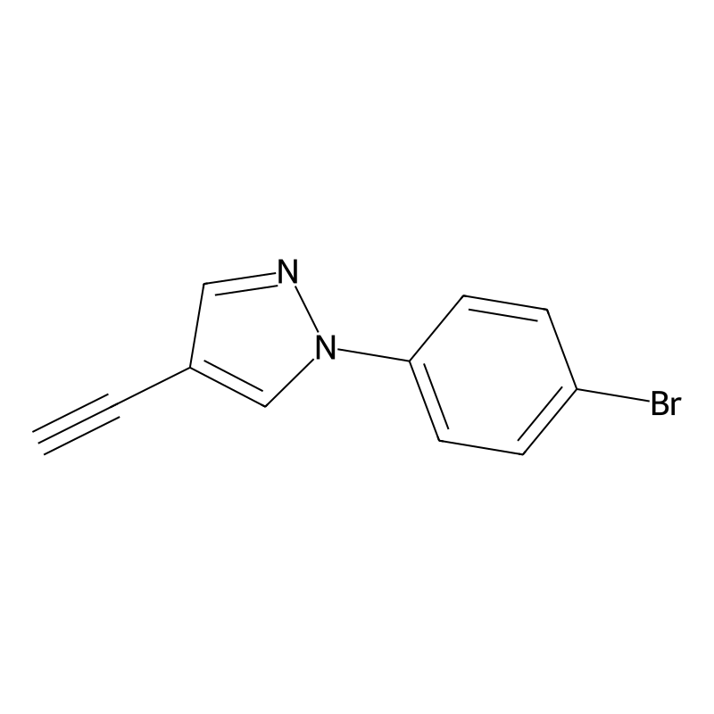1-(4-Bromophenyl)-4-ethynyl-1H-pyrazole