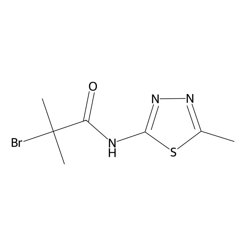 2-bromo-2-methyl-N-(5-methyl-1,3,4-thiadiazol-2-yl...
