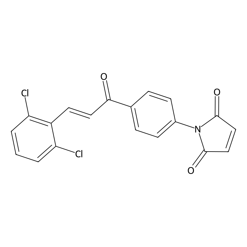 1-{4-[(2E)-3-(2,6-Dichlorophenyl)prop-2-enoyl]phen...