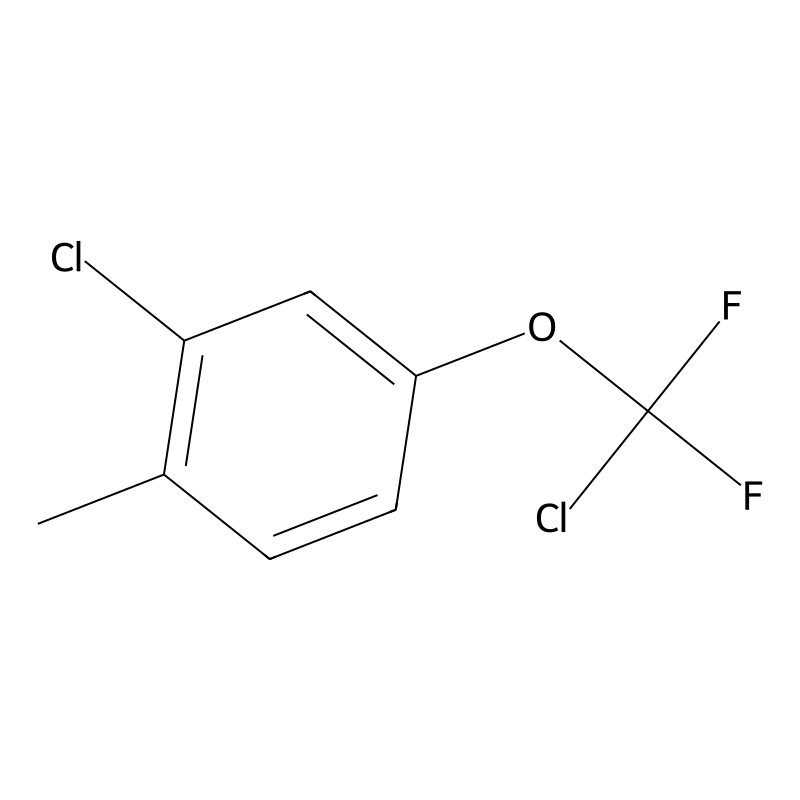 2-Chloro-4-[chloro(difluoro)-methoxy]-1-methyl-ben...