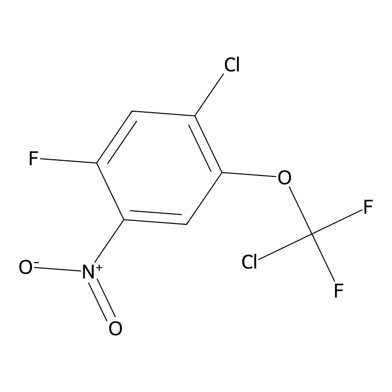 1-Chloro-2-[chloro(difluoro)methoxy]-5-fluoro-4-ni...