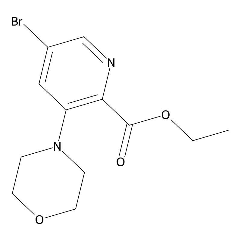 Ethyl 5-bromo-3-morpholinopicolinate