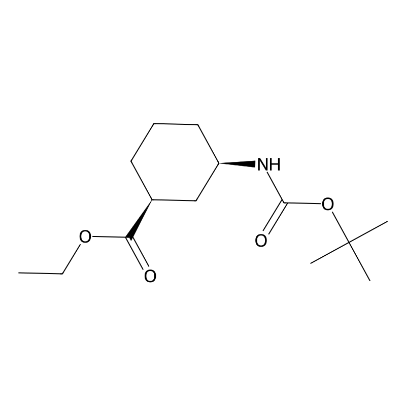 cis-3-tert-Butoxycarbonylamino-cyclohexanecarboxyl...