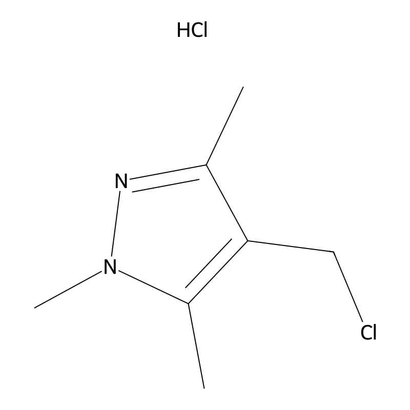 4-(chloromethyl)-1,3,5-trimethyl-1H-pyrazole hydro...