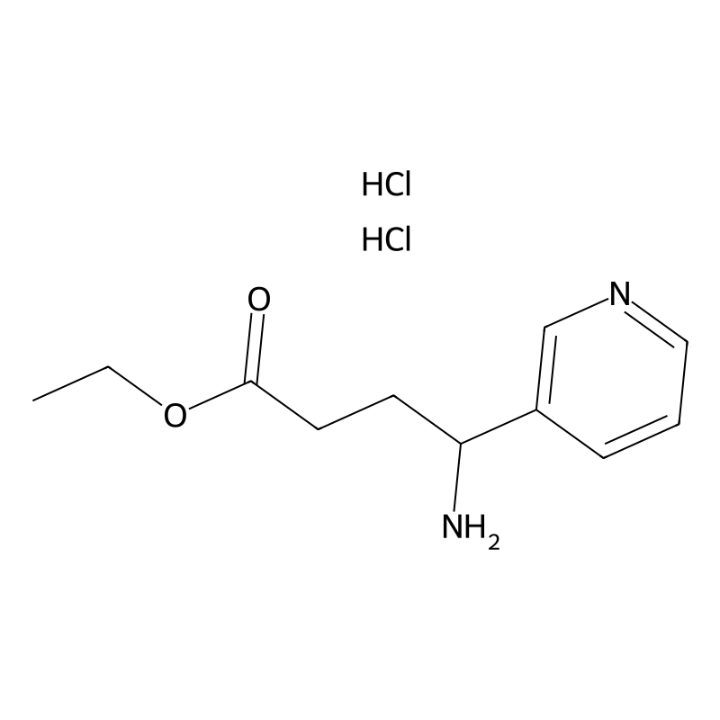 4-Amino-4-pyridin-3-yl-butyric acid ethyl ester di...