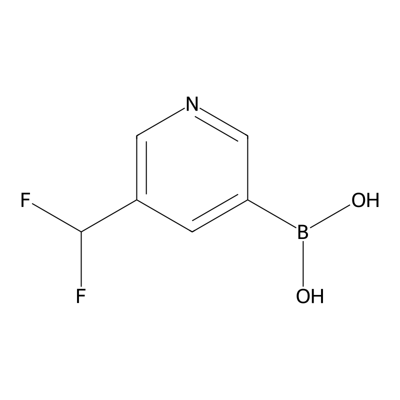 [5-(Difluoromethyl)-3-pyridyl]boronic acid