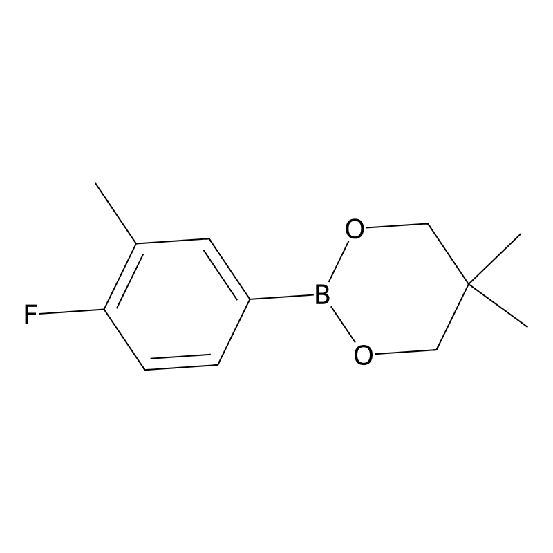 2-(4-Fluoro-3-methylphenyl)-5,5-dimethyl-1,3,2-dio...