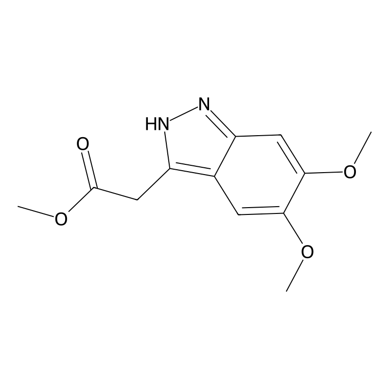 methyl 2-(5,6-dimethoxy-1H-indazol-3-yl)acetate
