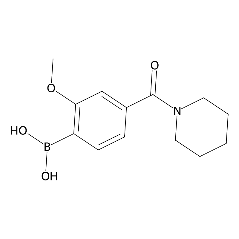 4-(Piperidine-1-carbonyl)-2-methoxyphenylboronic a...