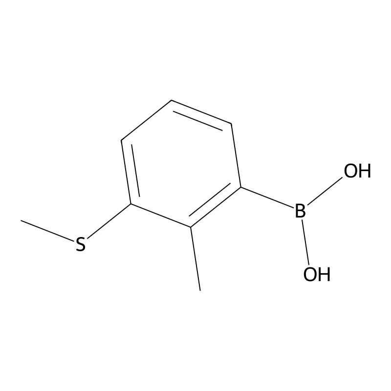 (2-Methyl-3-(methylthio)phenyl)boronic acid