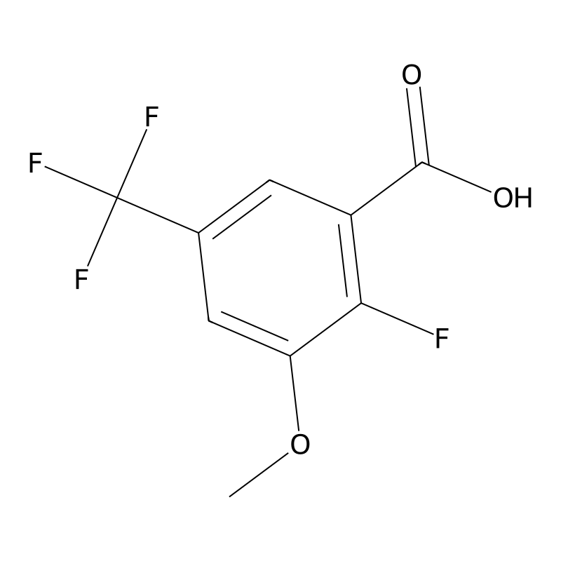 2-Fluoro-3-methoxy-5-(trifluoromethyl)benzoic acid