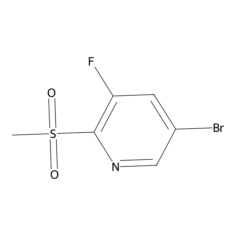5-Bromo-3-fluoro-2-(methylsulfonyl)pyridine
