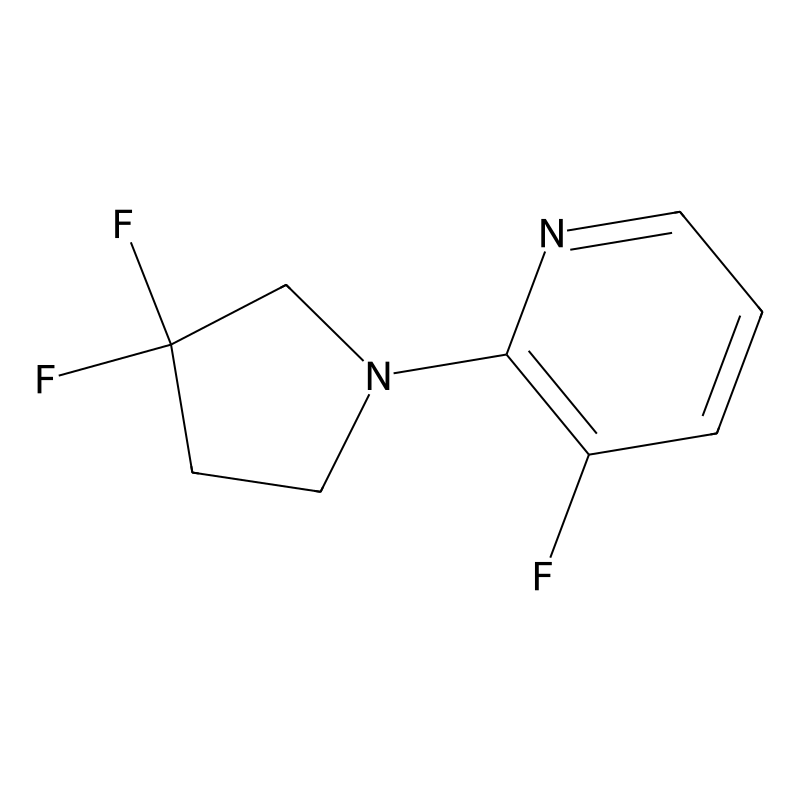 2-(3,3-Difluoropyrrolidin-1-yl)-3-fluoropyridine
