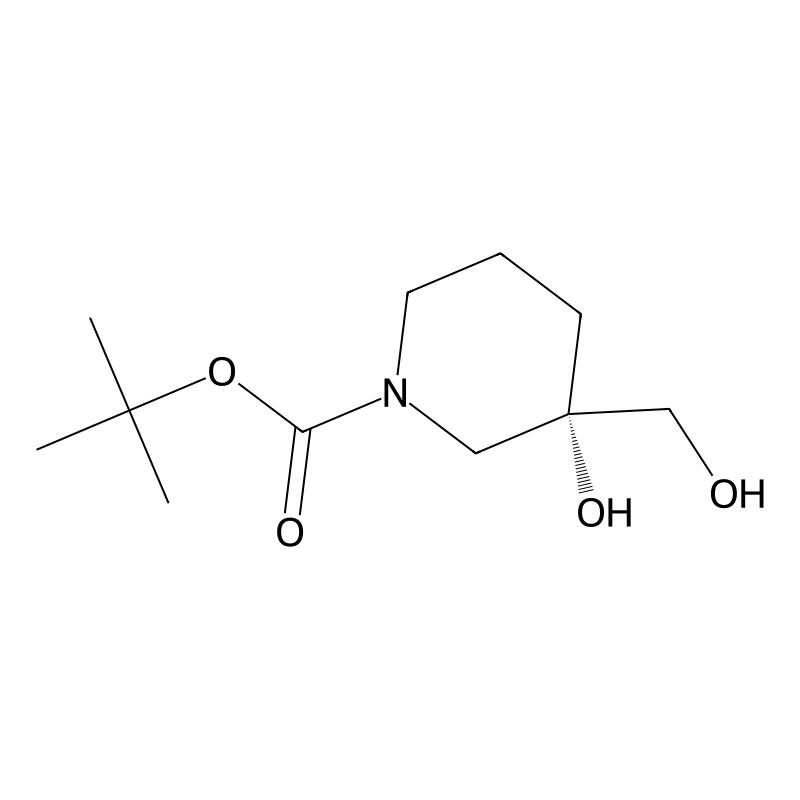 tert-butyl (3S)-3-hydroxy-3-(hydroxymethyl)piperid...