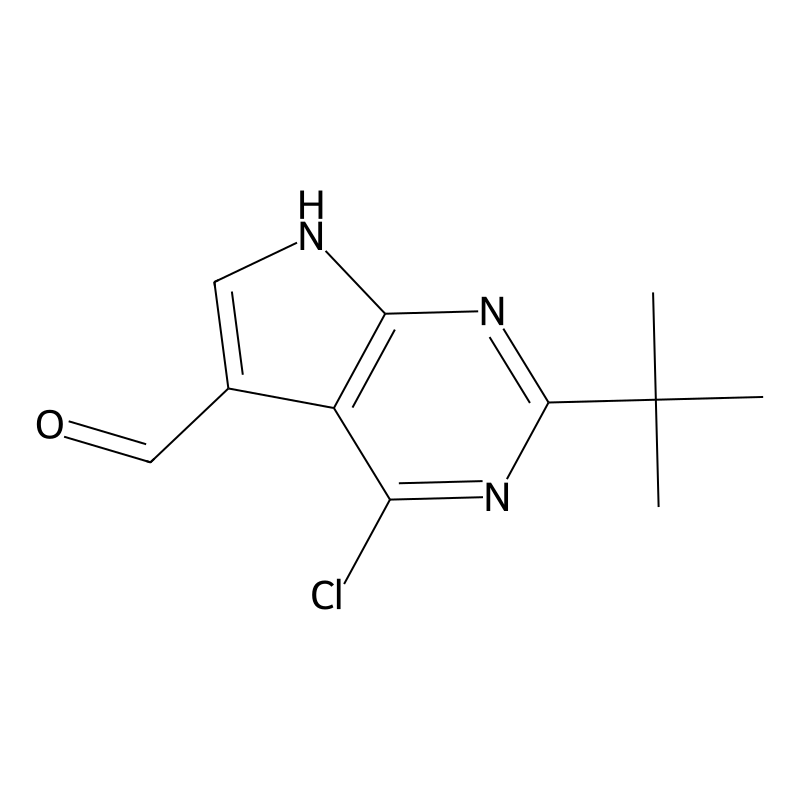 2-(tert-Butyl)-4-chloro-7H-pyrrolo[2,3-d]pyrimidin...