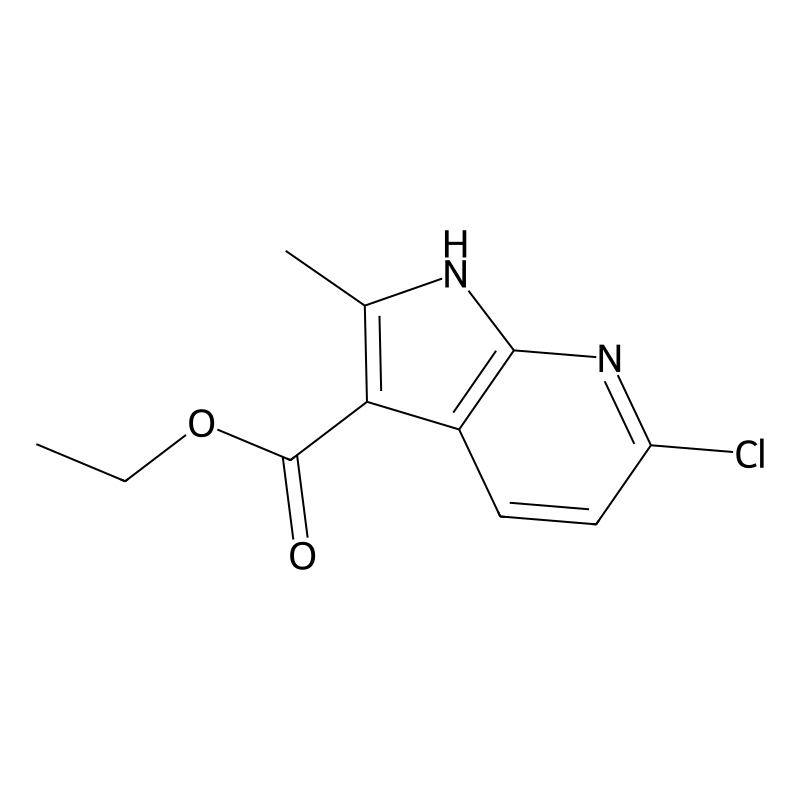 ethyl 6-chloro-2-methyl-1H-pyrrolo[2,3-b]pyridine-...