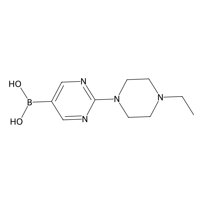 (2-(4-Ethylpiperazin-1-yl)pyrimidin-5-yl)boronic a...