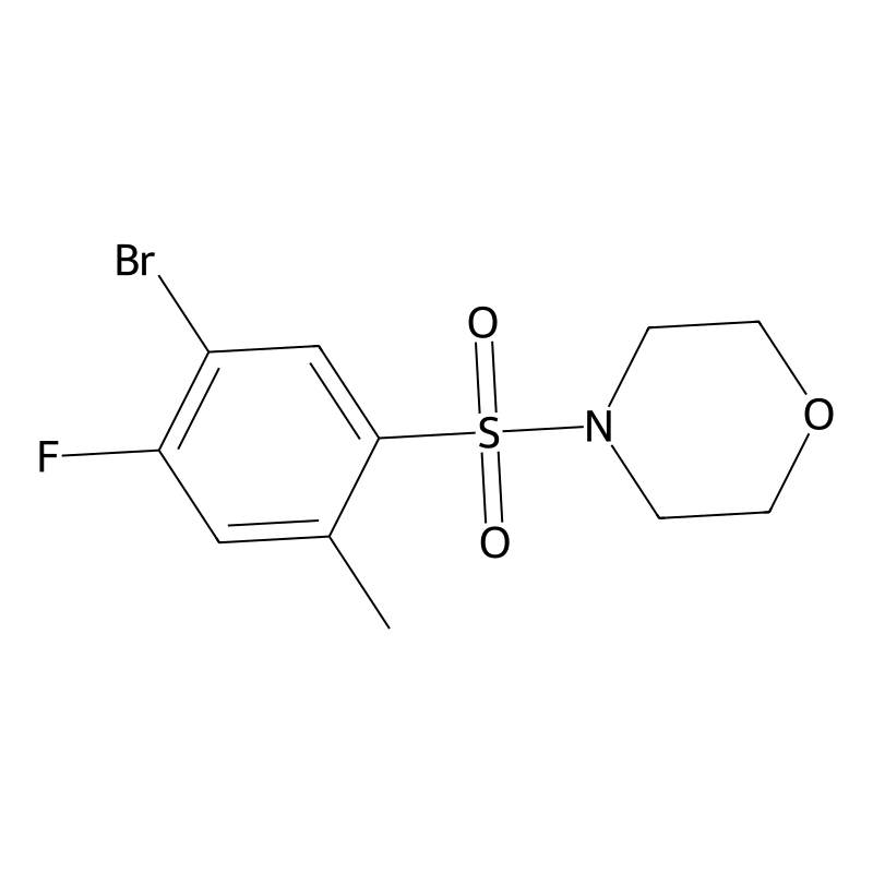 4-((5-Bromo-4-fluoro-2-methylphenyl)sulfonyl)morph...