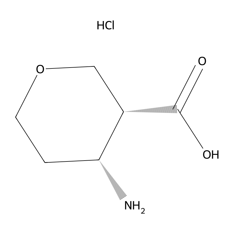 (3R,4R)-4-aminooxane-3-carboxylic acid hydrochlori...