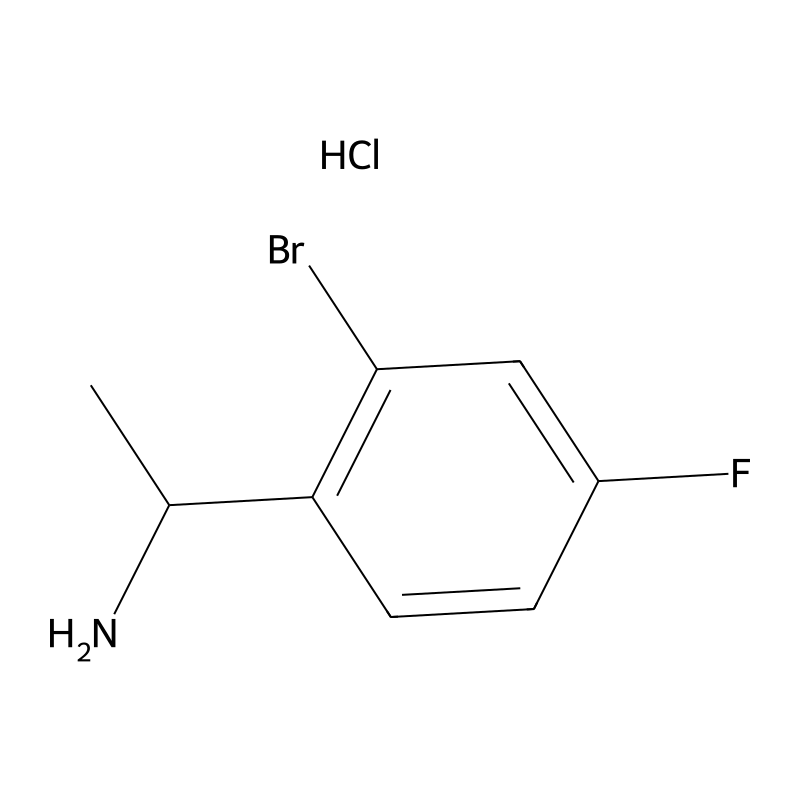 1-(2-Bromo-4-fluorophenyl)ethan-1-amine hydrochlor...