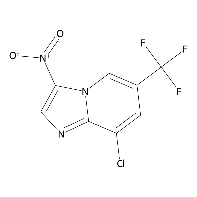 8-Chloro-3-nitro-6-(trifluoromethyl)imidazo[1,2-a]...