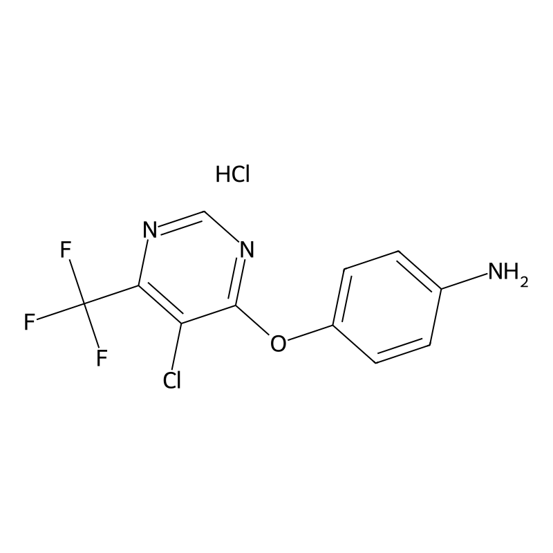 4-((5-Chloro-6-(trifluoromethyl)pyrimidin-4-yl)oxy...