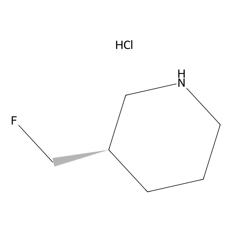 (3S)-3-(fluoromethyl)piperidine;hydrochloride