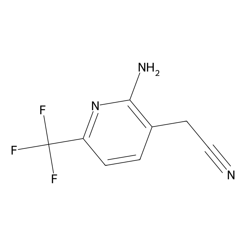 2-Amino-6-(trifluoromethyl)pyridine-3-acetonitrile