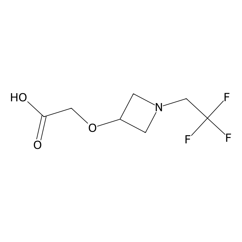 2-[1-(2,2,2-Trifluoroethyl)azetidin-3-yl]oxyacetic...