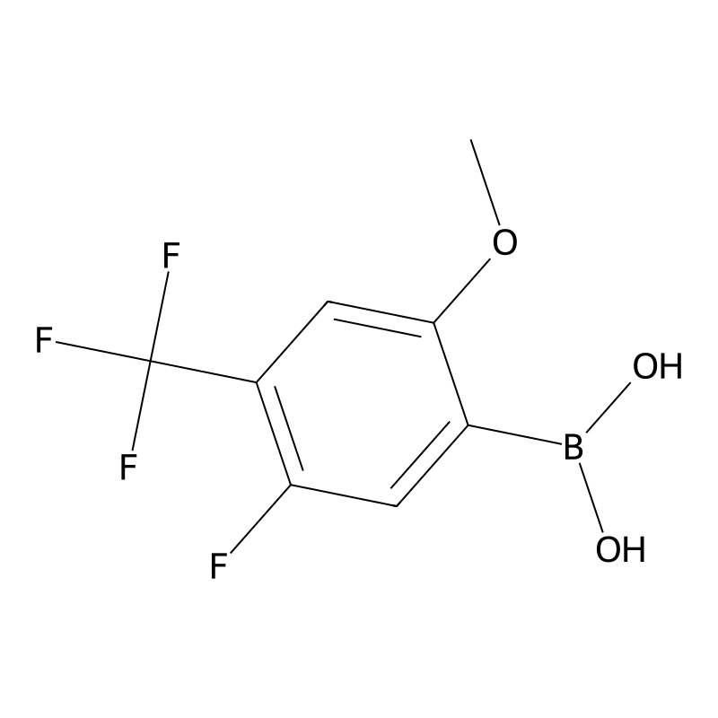 [5-Fluoro-2-methoxy-4-(trifluoromethyl)phenyl]boro...