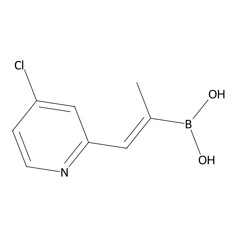(Z)-(1-(4-Chloropyridin-2-yl)prop-1-en-2-yl)boroni...