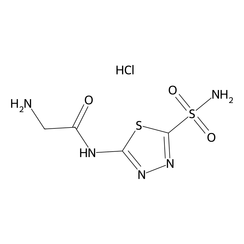 2-Amino-N-(5-sulfamoyl-1,3,4-thiadiazol-2-yl)aceta...
