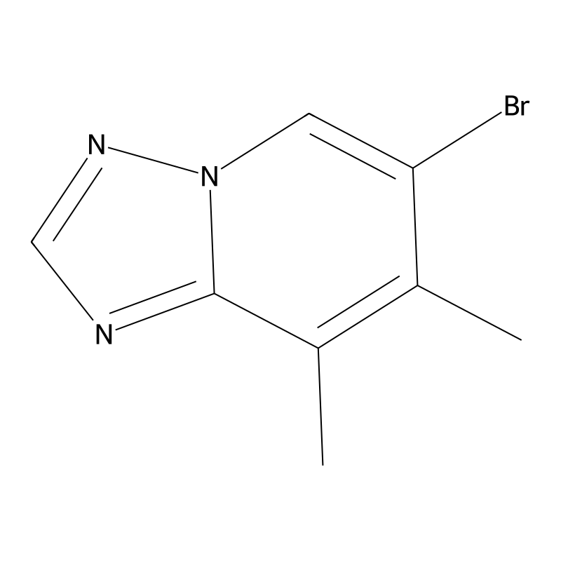 6-Bromo-7,8-dimethyl-[1,2,4]triazolo[1,5-a]pyridin...