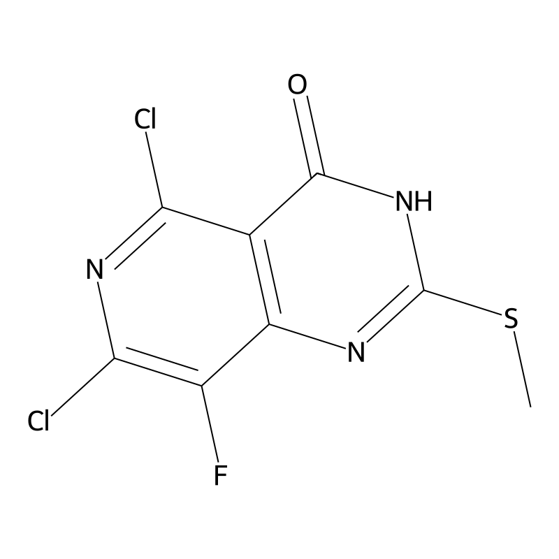5,7-Dichloro-8-fluoro-2-(methylthio)pyrido[4,3-d]p...