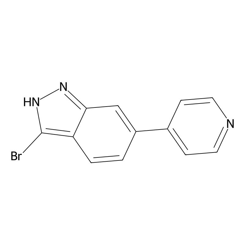 3-bromo-6-pyridin-4-yl-2H-indazole