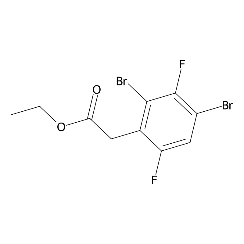 Ethyl 2,4-dibromo-3,6-difluorophenylacetate
