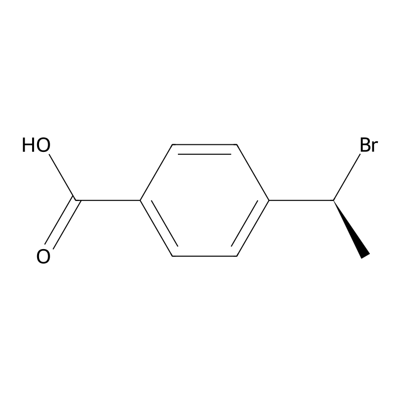 4-[(1S)-1-bromoethyl]benzoic acid